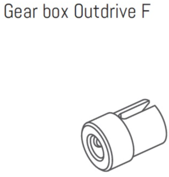 1230844 ADB1.4 GearBox Outdrive F/vorne 1 Stück